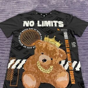 Eighty Eight Black and Brown Graphic T-Shirt